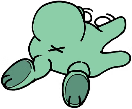 ILY pet laying front down, the butthole flashed.